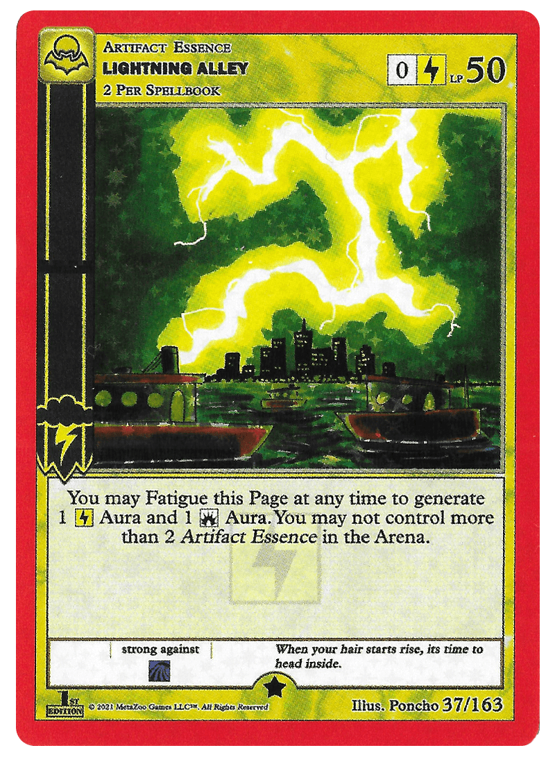 Lightning Alley [Nightfall First Edition]