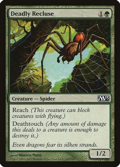Deadly Recluse (165) [Magic 2013 (M13)]