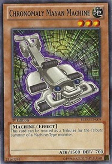Chronomaly Mayan Machine (REDU-EN009) [Return of the Duelist]