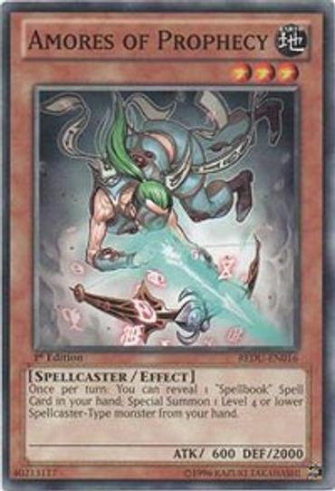 Amores of Prophecy (REDU-EN016) [Return of the Duelist]