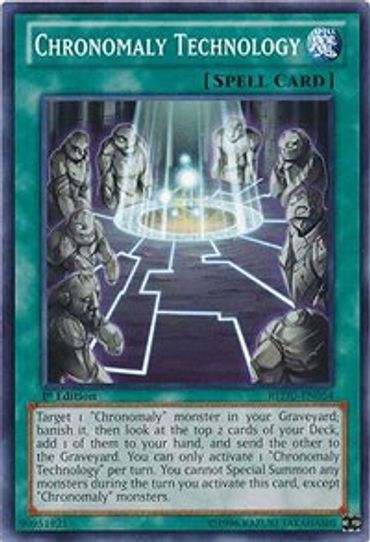 Chronomaly Technology (REDU-EN054) [Return of the Duelist]