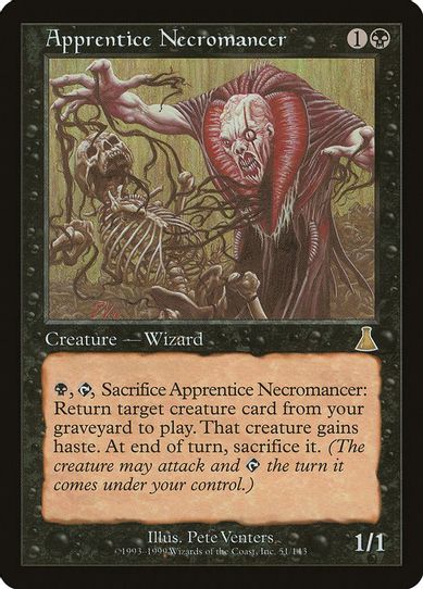 Apprentice Necromancer (51) [Urza's Destiny]