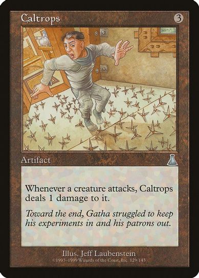 Caltrops (129) [Urza's Destiny]