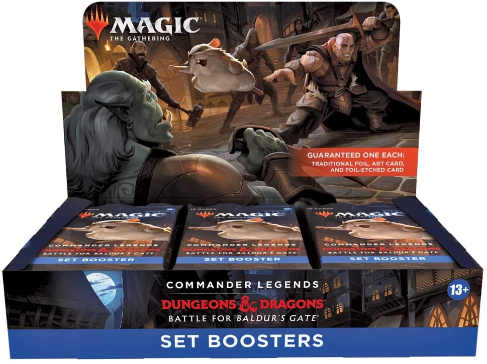 Magic the Gathering: Commander Legends: Battle for Baldur’s Gate - Set Booster Packs, Boxes & Cases