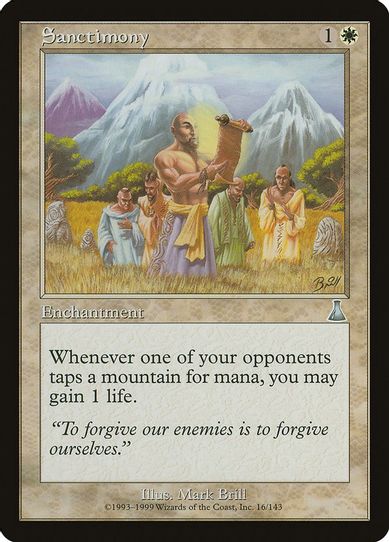 Sanctimony (16) [Urza's Destiny]