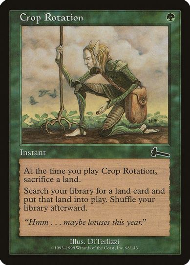Crop Rotation (98) [Urza's Legacy]