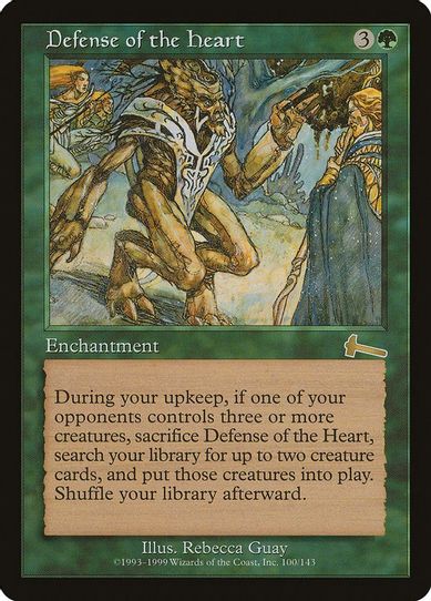 Defense of the Heart (100) [Urza's Legacy]