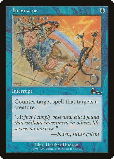 Intervene (33) [Urza's Legacy]