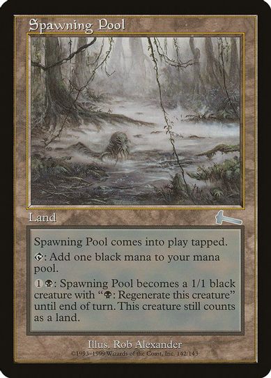 Spawning Pool (142) [Urza's Legacy]