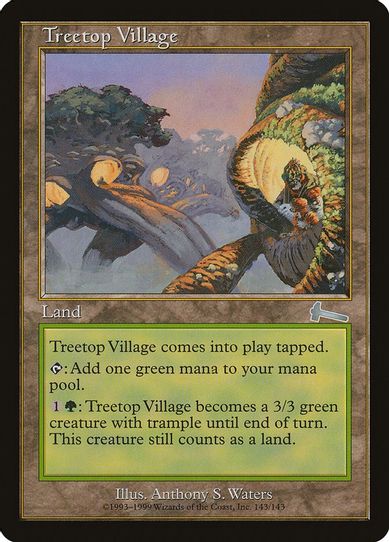 Treetop Village (143) [Urza's Legacy]