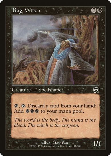 Bog Witch (118) [Mercadian Masques]