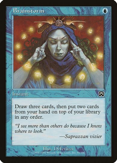 Brainstorm (61) [Mercadian Masques]