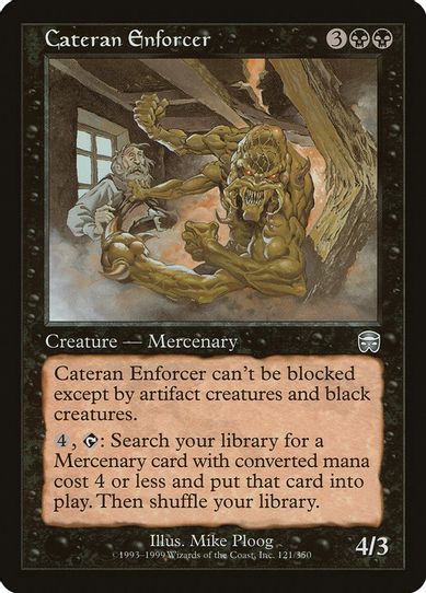 Cateran Enforcer (121) [Mercadian Masques]