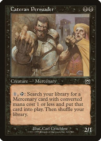Cateran Persuader (124) [Mercadian Masques]