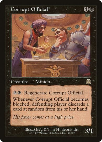 Corrupt Official [Mercadian Masques]