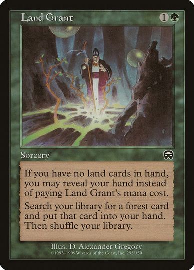 Land Grant (255) [Mercadian Masques]