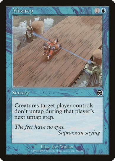 Misstep (88) [Mercadian Masques]