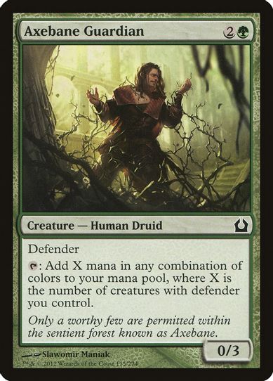 Axebane Guardian (115) [Return to Ravnica]