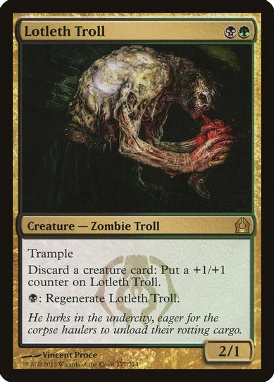 Lotleth Troll (177) [Return to Ravnica]