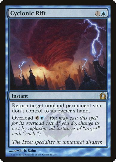 Cyclonic Rift (35) [Return to Ravnica]