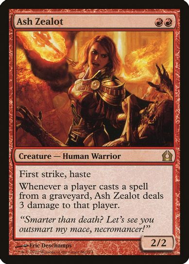 Ash Zealot (86) [Return to Ravnica]