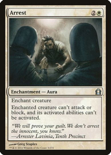 Arrest (3) [Return to Ravnica]