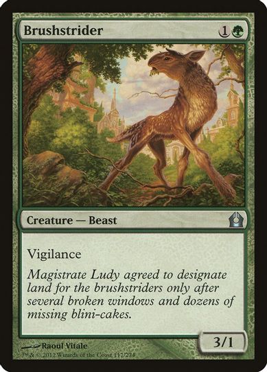 Brushstrider (117) [Return to Ravnica]