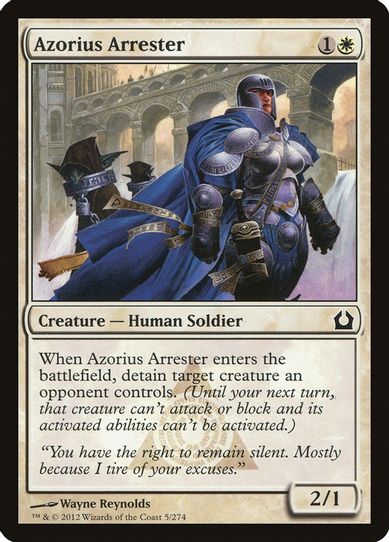 Azorius Arrester (5) [Return to Ravnica]