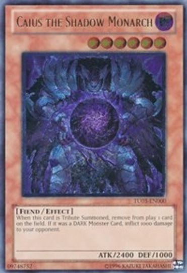 Caius the Shadow Monarch (TU03-EN000) [Turbo Pack: Booster Three]