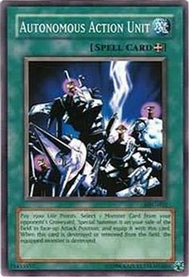 Autonomous Action Unit (TU02-EN015) [Turbo Pack: Booster Two]