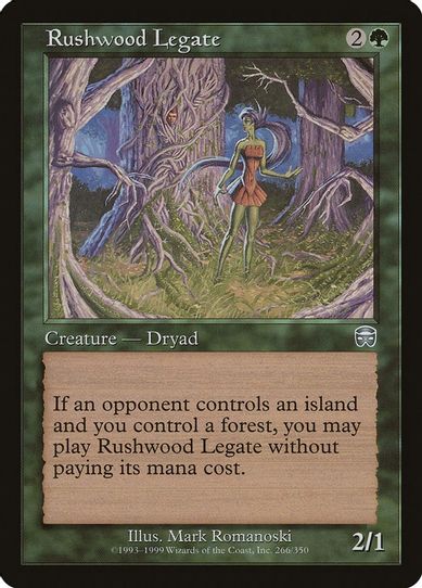 Rushwood Legate (266) [Mercadian Masques]
