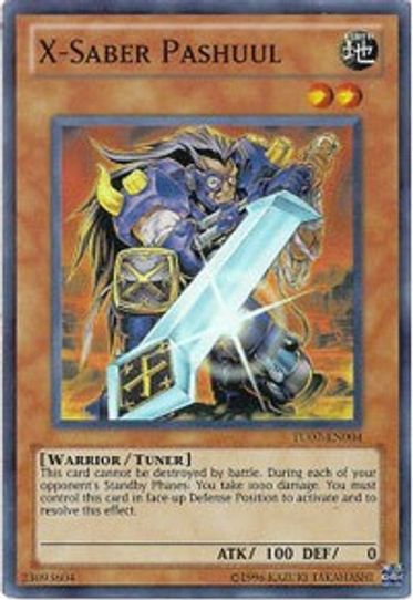 X-Saber Pashuul (TU07-EN004) [Turbo Pack: Booster Seven]