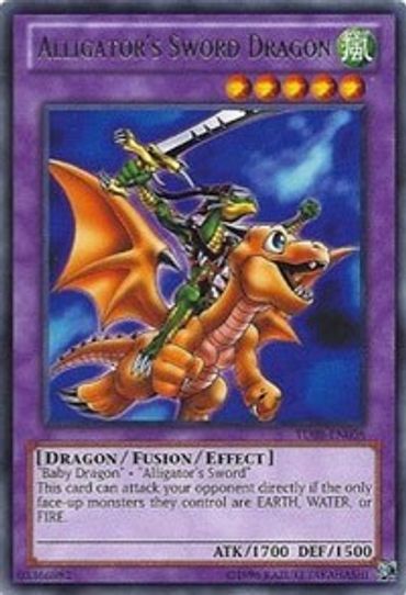 Alligator's Sword Dragon (TU08-EN008) [Turbo Pack: Booster Eight]