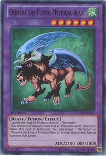 Chimera the Flying Mythical Beast (LCYW-EN052) [Legendary Collection 3: Yugi's World]