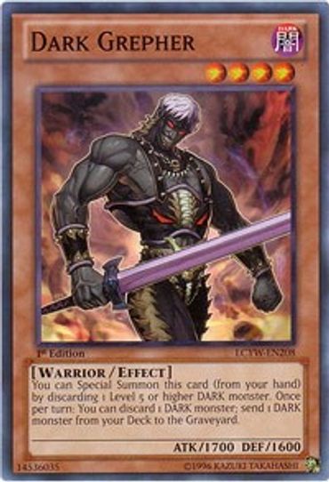 Dark Grepher (LCYW-EN208) [Legendary Collection 3: Yugi's World]
