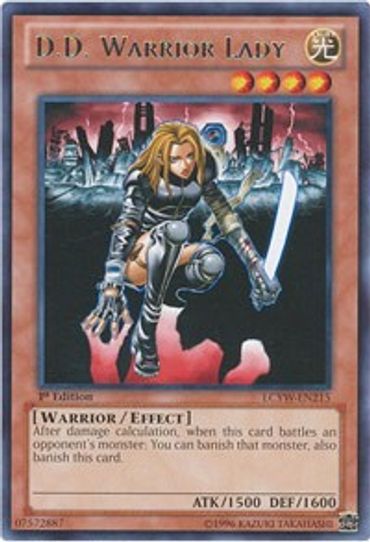 D.D. Warrior Lady (LCYW-EN215) [Legendary Collection 3: Yugi's World]
