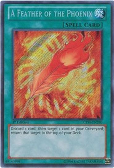 A Feather of the Phoenix (LCYW-EN280) [Legendary Collection 3: Yugi's World]