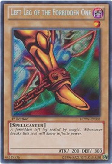 Left Leg of the Forbidden One (LCYW-EN303) [Legendary Collection 3: Yugi's World]
