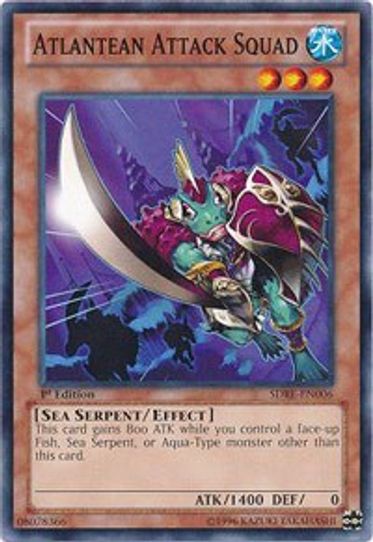 Atlantean Attack Squad (SDRE-EN006) [Structure Deck: Realm of the Sea Emperor]