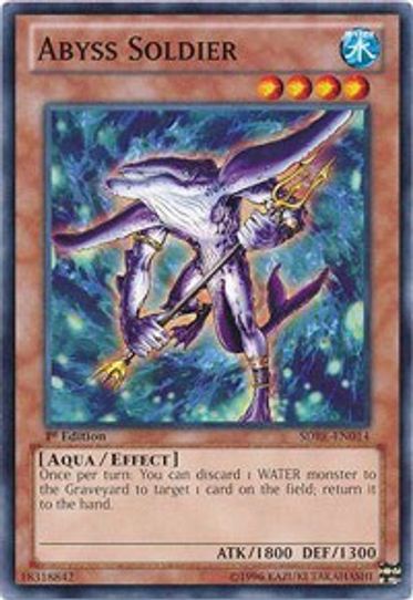 Abyss Soldier (SDRE-EN014) [Structure Deck: Realm of the Sea Emperor]