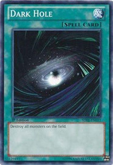 Dark Hole (SDRE-EN031) [Structure Deck: Realm of the Sea Emperor]