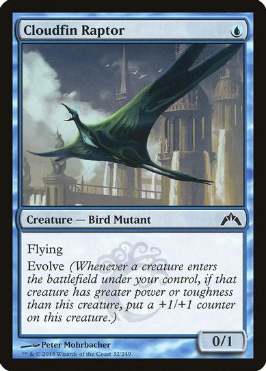 Cloudfin Raptor (32) [Gatecrash]