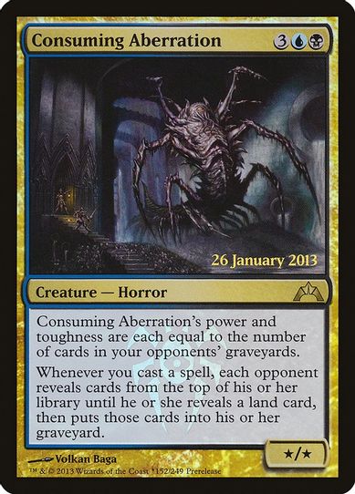 Consuming Aberration (152) [Prerelease Cards]