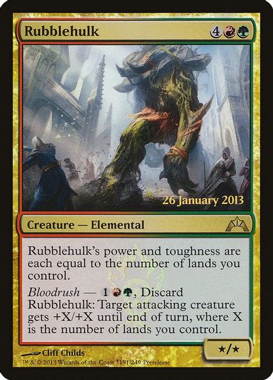 Rubblehulk (191) [Prerelease Cards]