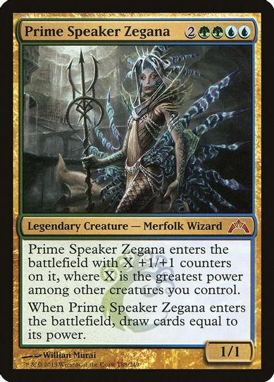 Prime Speaker Zegana (188) [Gatecrash]