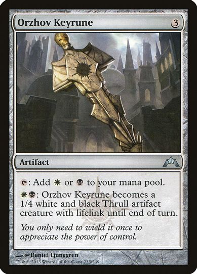 Orzhov Keyrune (233) [Gatecrash]