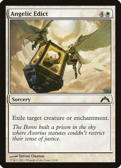 Angelic Edict (2) [Gatecrash]