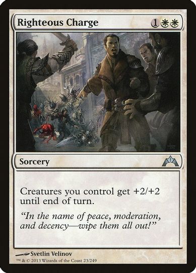 Righteous Charge (23) [Gatecrash]