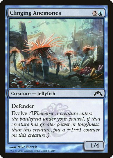 Clinging Anemones (31) [Gatecrash]