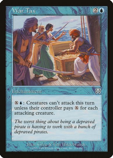 War Tax (113) [Mercadian Masques]